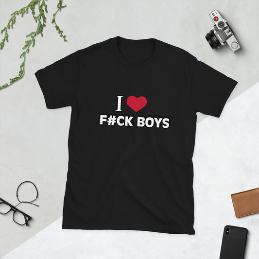 I luv F Boys | Short-Sleeve Unisex T-Shirt