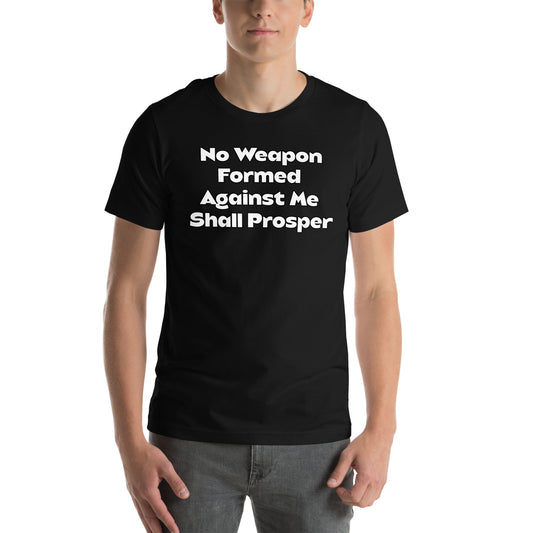 No Weapon Graphic Tee | Unisex t-shirt | Plus Size |