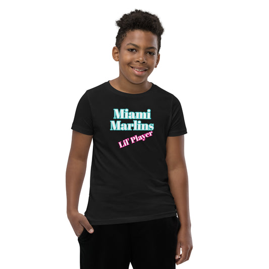 Youth Graphic T-Shirt | Miami Marlins Lil Player